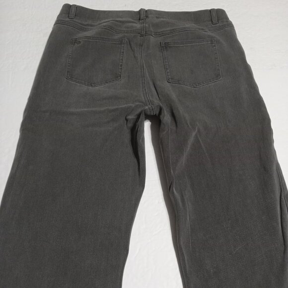 Betabrand Women's 4-Pocket Straight Leg Yoga Denim Size L Petite - Picture 3 of 7